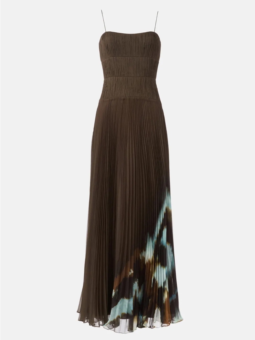 AMUR Sue Pleated Gown